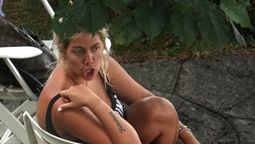 Wanda Nara sin filtro sobre sus fotos al natural.