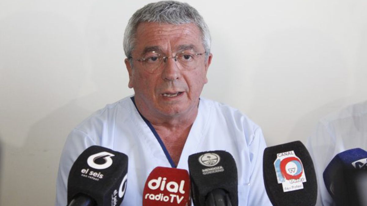 Jos&eacute; Mu&ntilde;oz, director del Hospital Schestakow, inform&oacute; sobre la ocupaci&oacute;n de camas Covid.