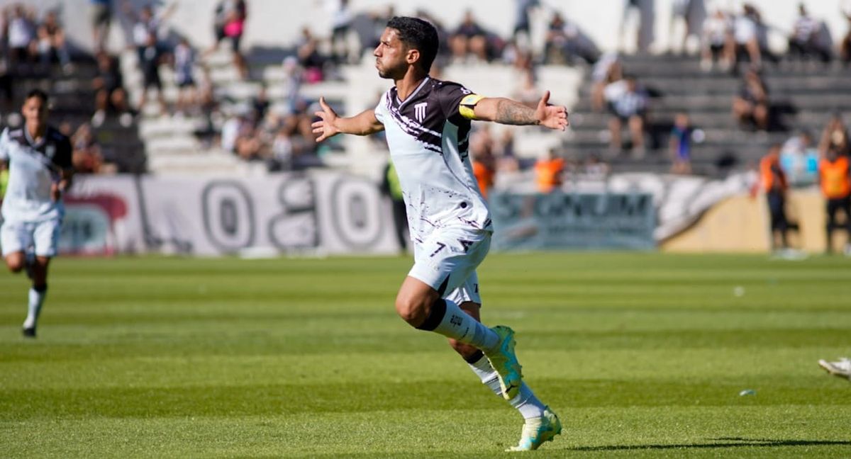 Matías Nouet ha sido importante por su goles en Gimnasia y Esgrima.