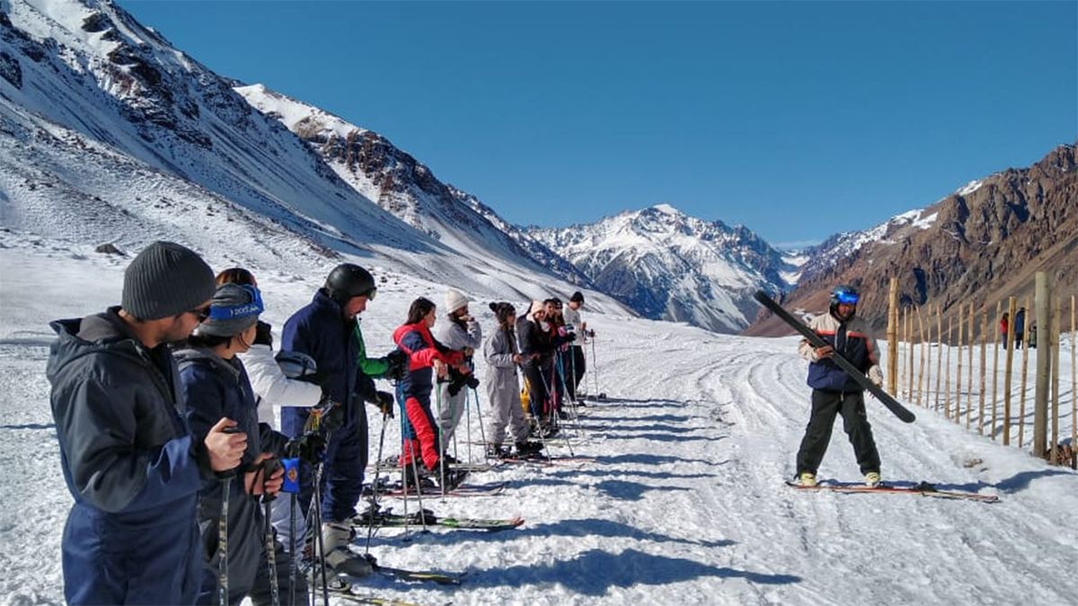 Los Puquios es el lugar de Mendoza más barato para esquiar.