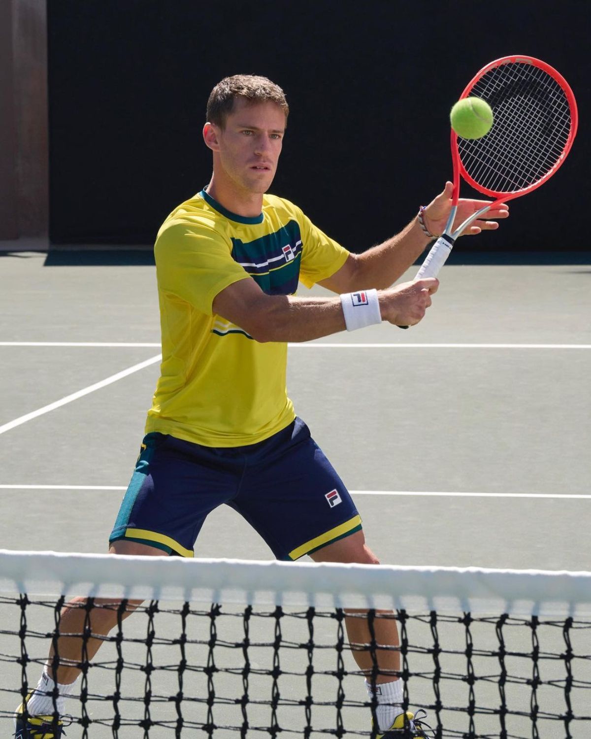 Diego Schwartzman presentó la nueva indumentaria para el US Open 2022