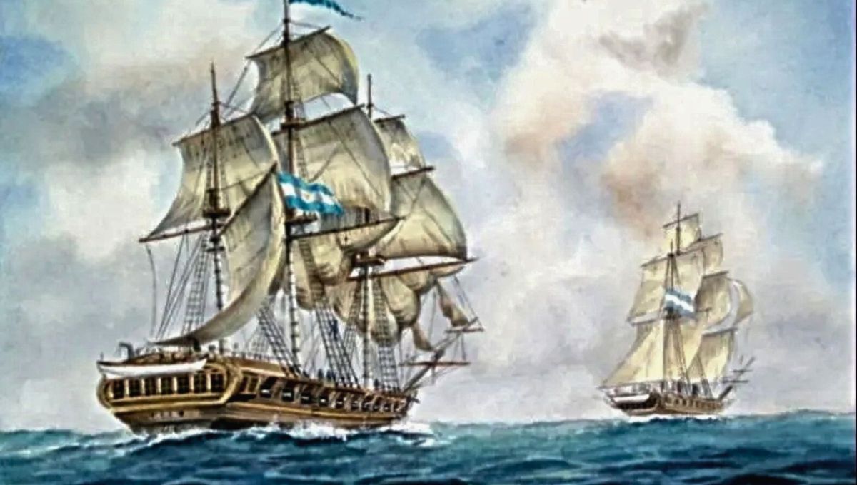 Hip&oacute;lito Bouchard zarp&oacute;, junto a otros 179 tripulantes, el 27 de junio de 1817 para bloquear puertos, vencer enemigos e incluso impedir el tr&aacute;fico de esclavos.&nbsp;