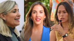 Débora Quiroga (Santa Rosa), Paloma Scalco (Luján) y Romina Barrera (La Paz), las concejales que fueron a la Corte para pelear por su re-reelección. Débora Quiroga (Santa Rosa), Paloma Scalco (Luján) y Romina Barrera (La Paz), las concejales que fueron a la Corte para pelear por su re-reelección.