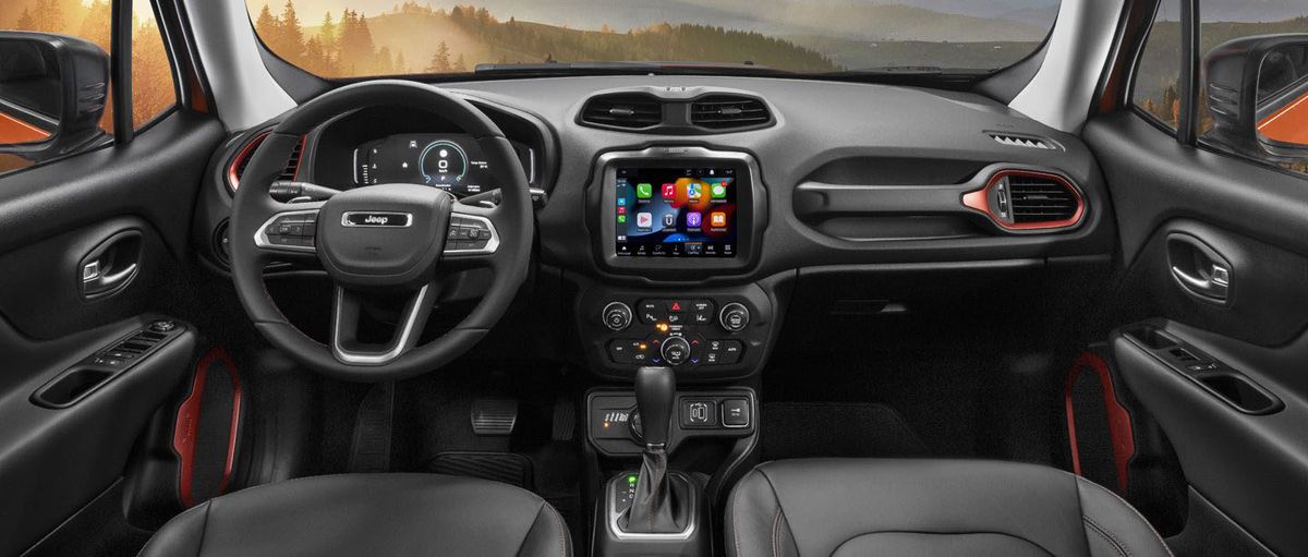 El interior de la Jeep Renegade es increíble. El interior de la Jeep Renegade es increíble.