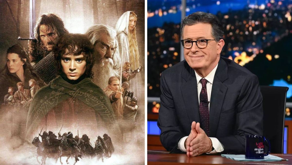 Stephen Colbert es el guionista de la nueva película del universo de El señor de los anillos