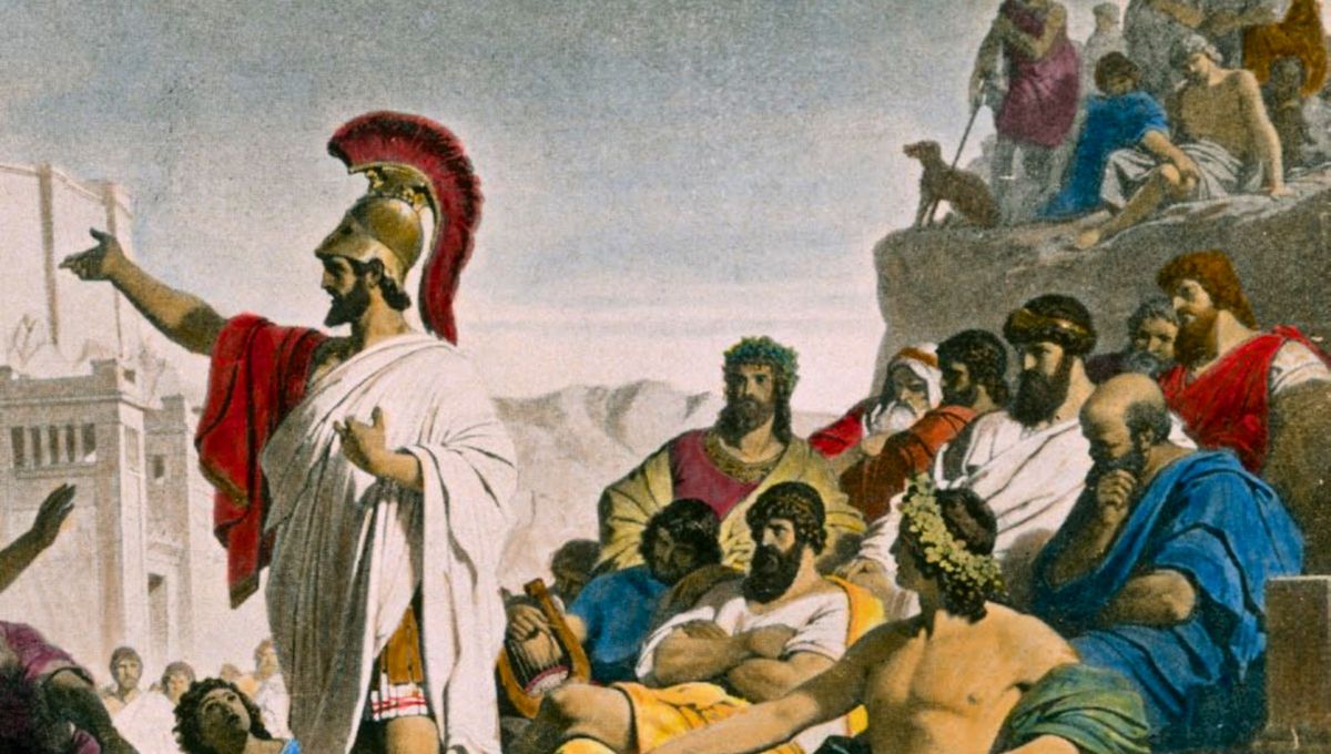 Atenas fue una de las ciudades-estado en las que, durante algunos siglos, imperó la democracia y en la que entre 30 000 y 60 000 hombres votaban sobre los temas cotidianos de la acrópolis. Atenas fue una de las ciudades-estado en las que, durante algunos siglos, imperó la democracia y en la que entre 30 000 y 60 000 hombres votaban sobre los temas cotidianos de la acrópolis.