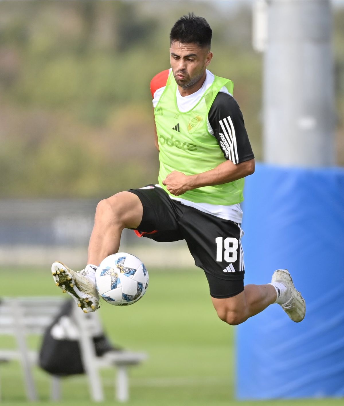 El Pity Martínez en plena pretemporada de River en Estados Unidos El Pity Martínez en plena pretemporada de River en Estados Unidos
