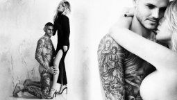 Mauro Icardi desnudo y arrodillado a los pies de Wanda