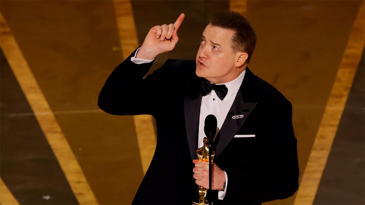 Brendan Fraser ganó el Oscar a mejor actor por La Ballena y su discuros emocionó a más de uno.