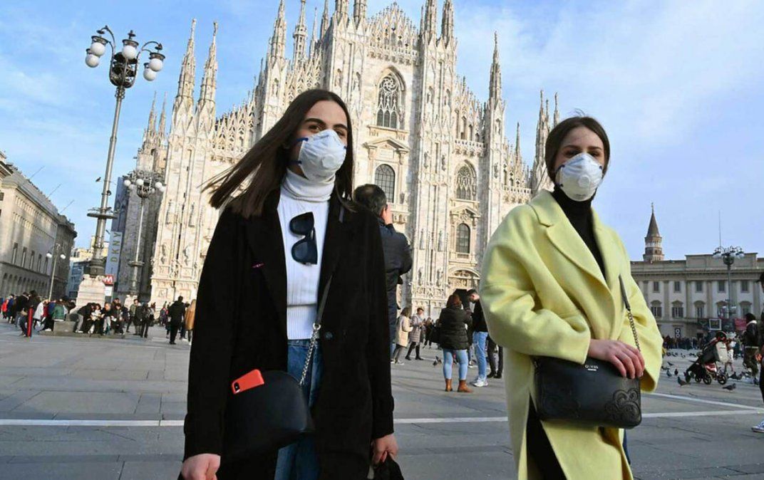 Coronavirus en Italia. Aumentan los contagios.