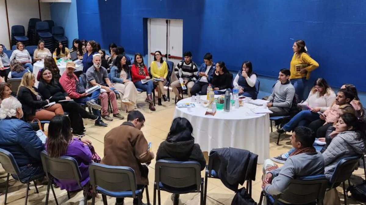 Reunión del Foro Intersectorial Huanacache de Lavalle. Reunión del Foro Intersectorial Huanacache de Lavalle. 