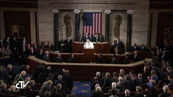 En el Capitolio de Estados Unidos, el papa Francisco pidió abolir la pena de muerte