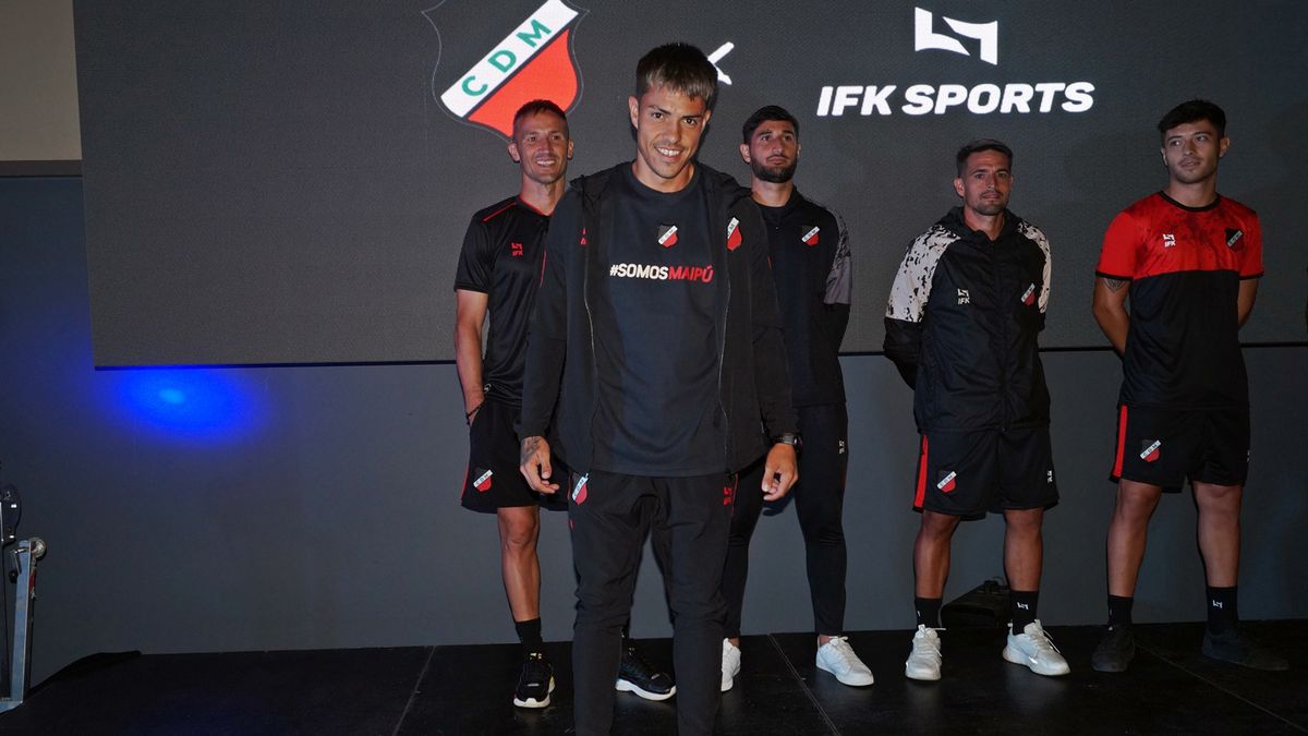 Santiago González una de las figuras que tiene el Deportivo Maipú.