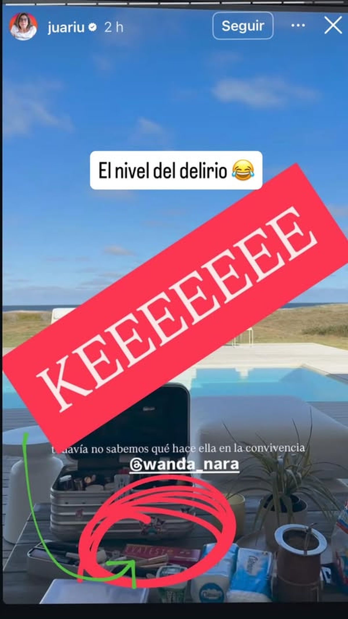 Wanda Nara generó rumores de embarazo con su foto desde Uruguay. Wanda Nara generó rumores de embarazo con su foto desde Uruguay.