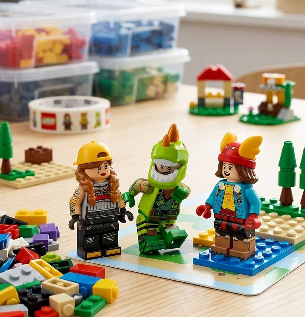Minifigures para Lego Fortnite que Matías Carbone diseñó en formato digital para el videojuego. Minifigures para Lego Fortnite que Matías Carbone diseñó en formato digital para el videojuego.