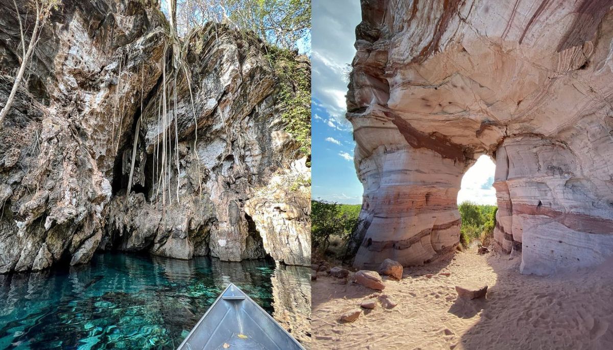 El Parque Estatal de Jalapão es un destino para adentrarse en la naturaleza. El Parque Estatal de Jalapão es un destino para adentrarse en la naturaleza.