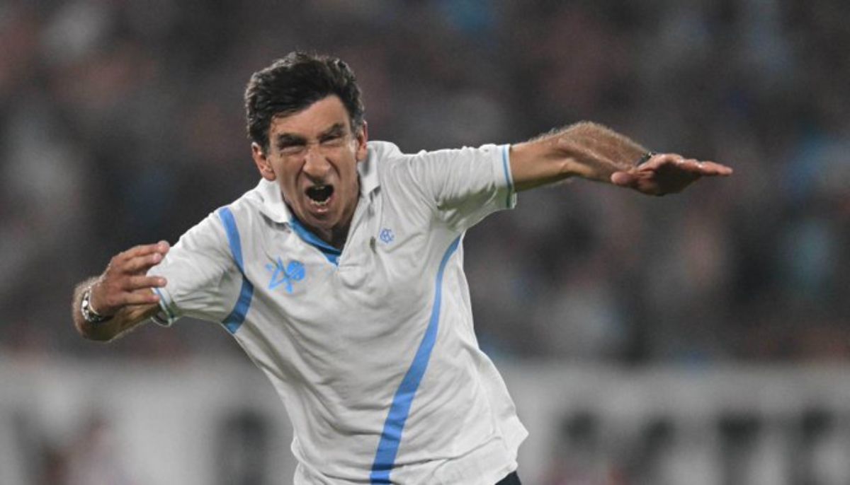 Gustavo Costas, el DT de Racing.