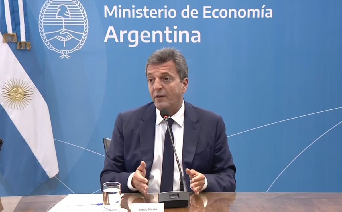 Sergio Massa logró apoyo de los bancos para el canje de deuda.