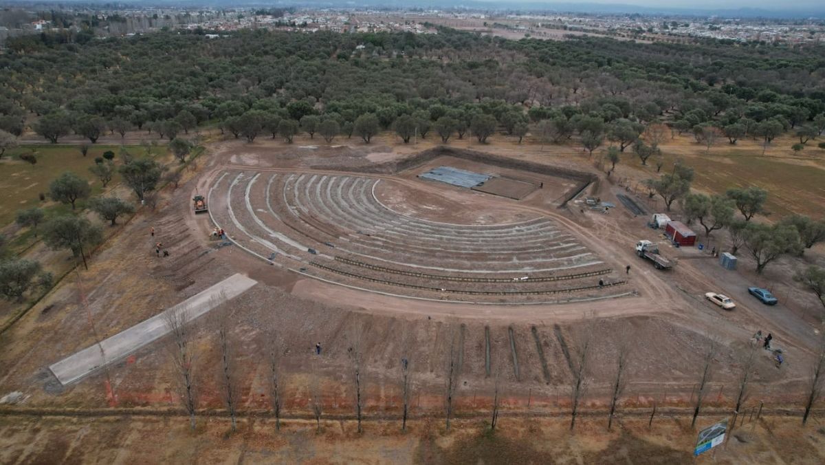 Se estima que las gradas tendrán capacidad para más de 8 mil espectadores.