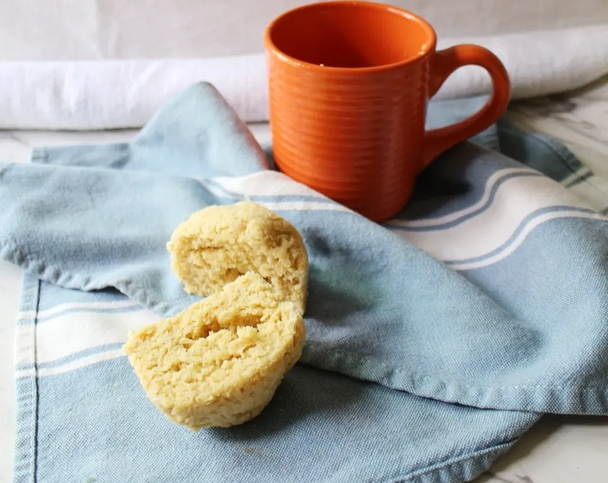 Este pan estará listo en 5 minutos.