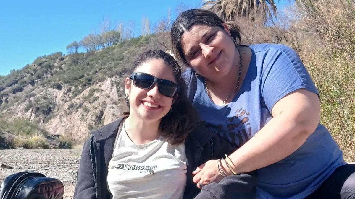 Aluhé y su mamá. Un amor incondicional y una demostración de esperanza.