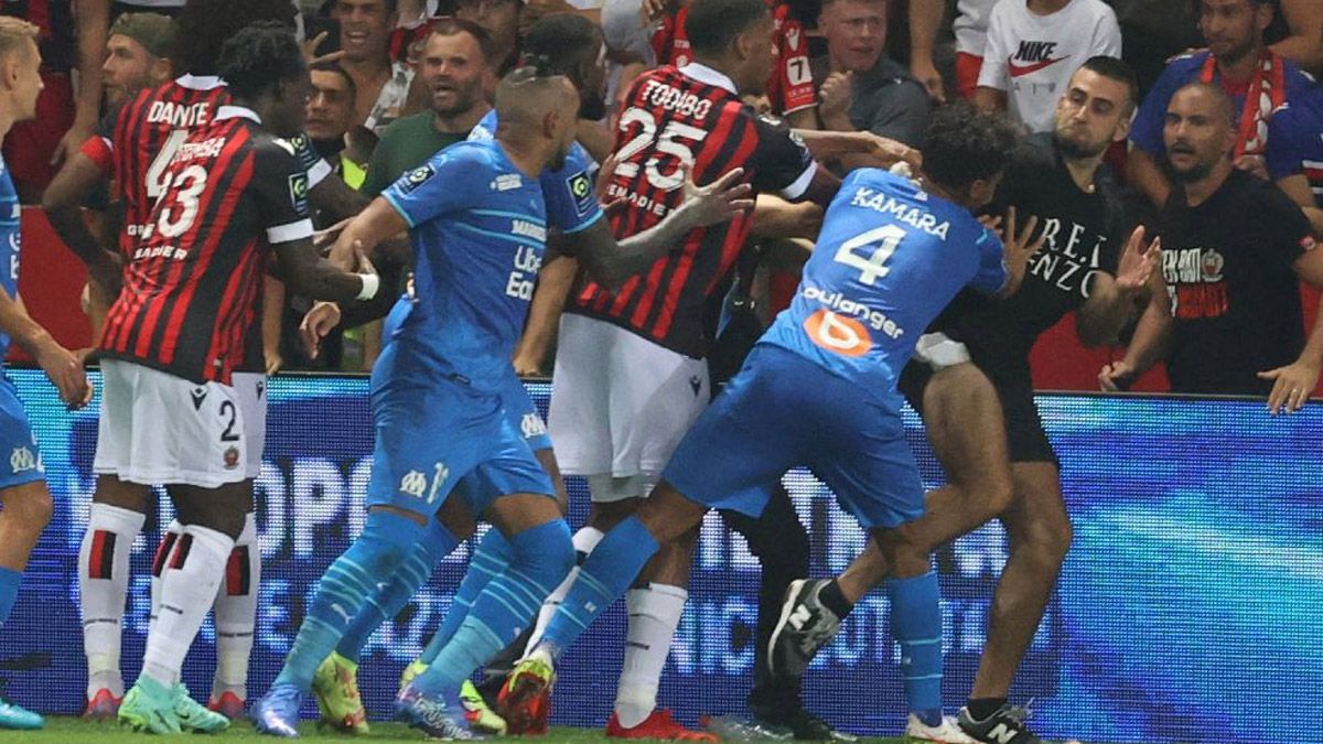 Escándalo en Francia y sanciones para el Niza y Marsella