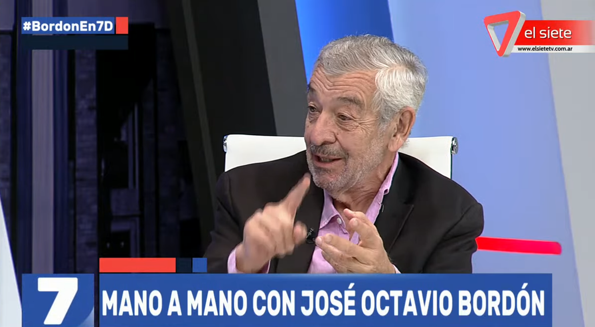 José Octavio Bordón pasó por 7D y dejó jugosas reflexiones