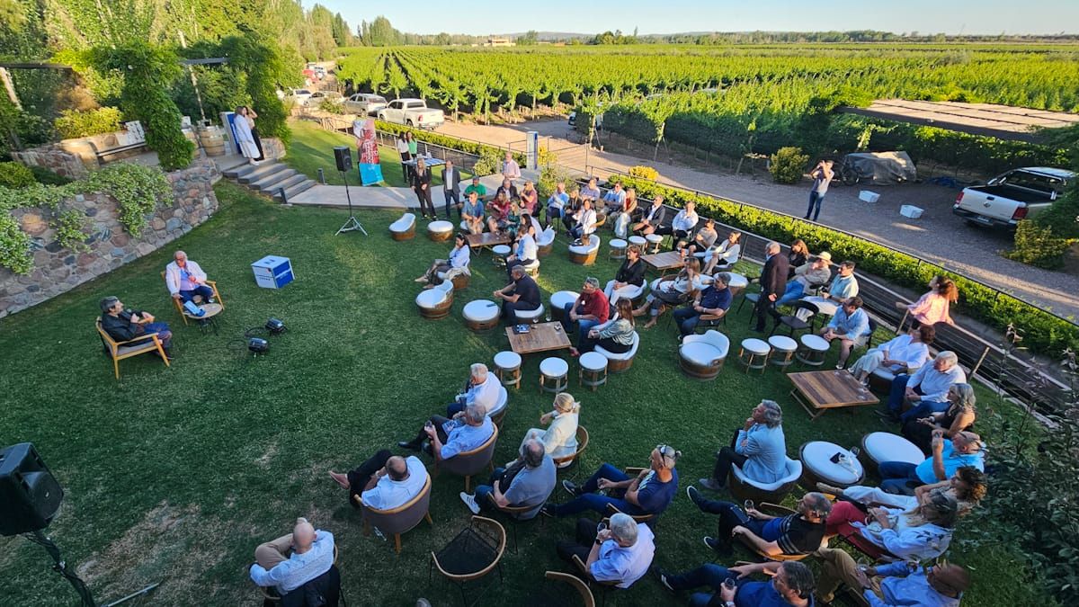 Una vista general de Finca Bandini en Las Compuertas, Luján. Una vista general de Finca Bandini en Las Compuertas, Luján.