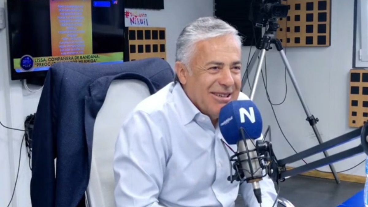 Alfredo Cornejo, en modo hincha por Radio Nihuil: 