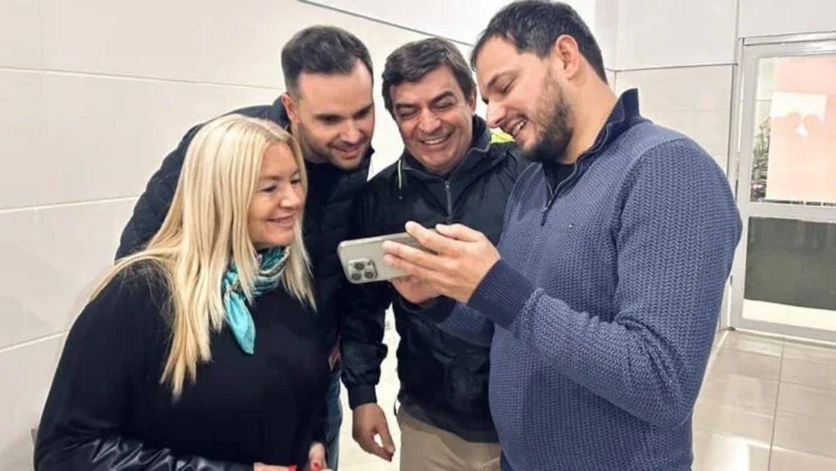 De archivo. Solo dos de estos cuatro estarán junto a Mauricio Macri en el Hilton. Omar De Marchi es funcionario de Javier y el diputado Álvaro Martínez directamente se pasó al bloque de La Libertad Avanza en el Congreso. De archivo. Solo dos de estos cuatro estarán junto a Mauricio Macri en el Hilton. Omar De Marchi es funcionario de Javier y el diputado Álvaro Martínez directamente se pasó al bloque de La Libertad Avanza en el Congreso.