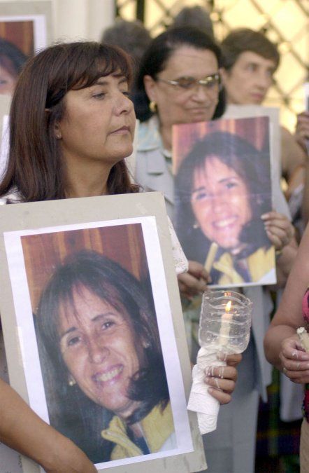 Las marchas pidiendo justicia por María Marta García Belsunce siguen aún 18 años después. Foto: NA.