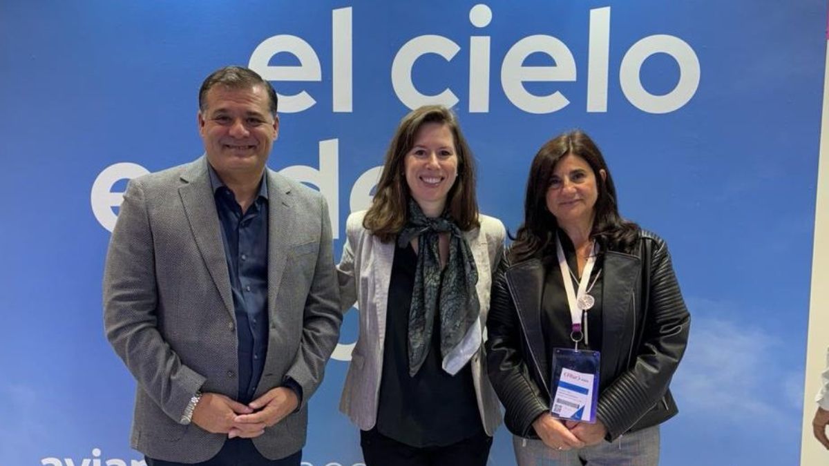 Gabriela Testa (a la derecha) se reunió con autoridades del Banco de Desarrollo de América Latina y el Caribe por el tema financiamiento. Gabriela Testa (a la derecha) se reunió con autoridades del Banco de Desarrollo de América Latina y el Caribe por el tema financiamiento.