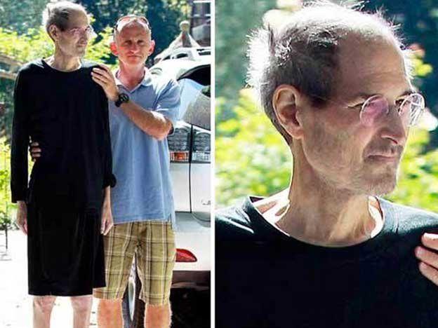 Difundieron una foto de Steve Jobs notablemente desmejorado por el cáncer