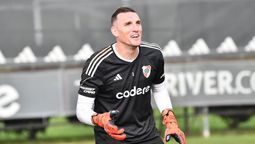Franco Armani estará en el debut de River ante Central Córdoba.