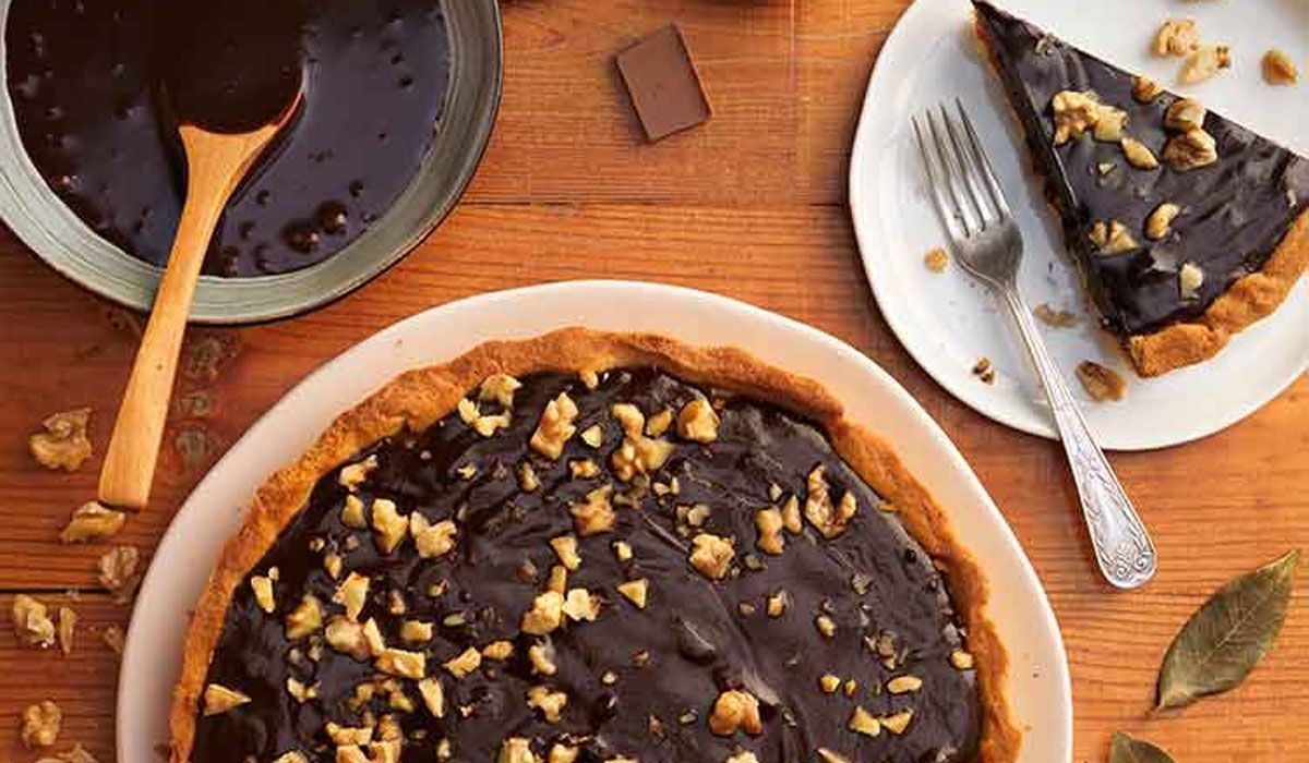 Tarta de chocolate, toffee y maní de Betular