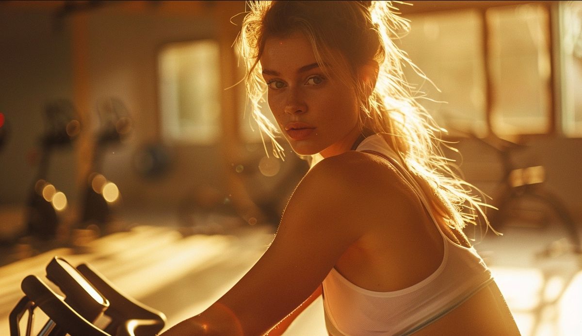 La bicicleta estática, un ejercicio con muchos beneficios.