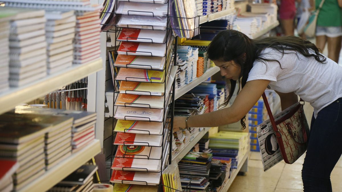 La canasta escolar de Precios Cuidados se puede conseguir en algunas librerías y supermercados.