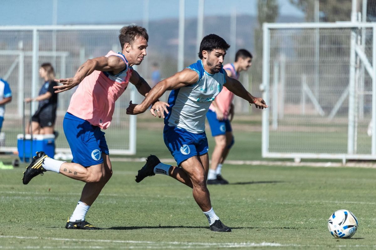 Godoy Cruz entrenó en Coquimbito.