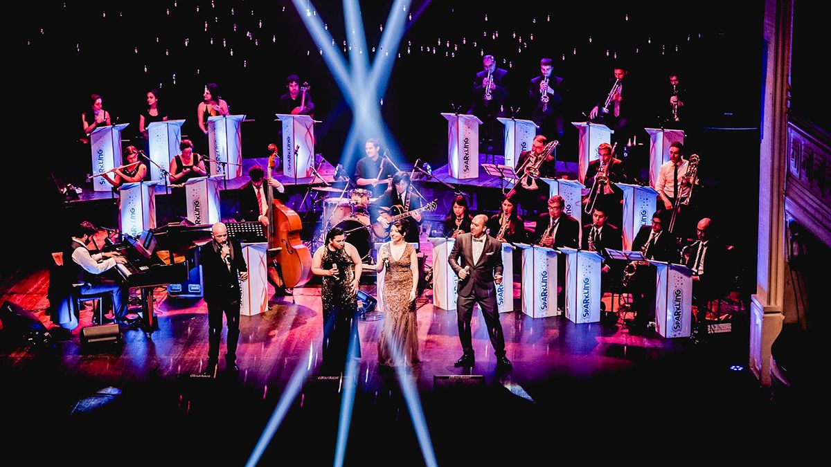 La Sparkling Big Band se presentará en el Teatro Independencia.