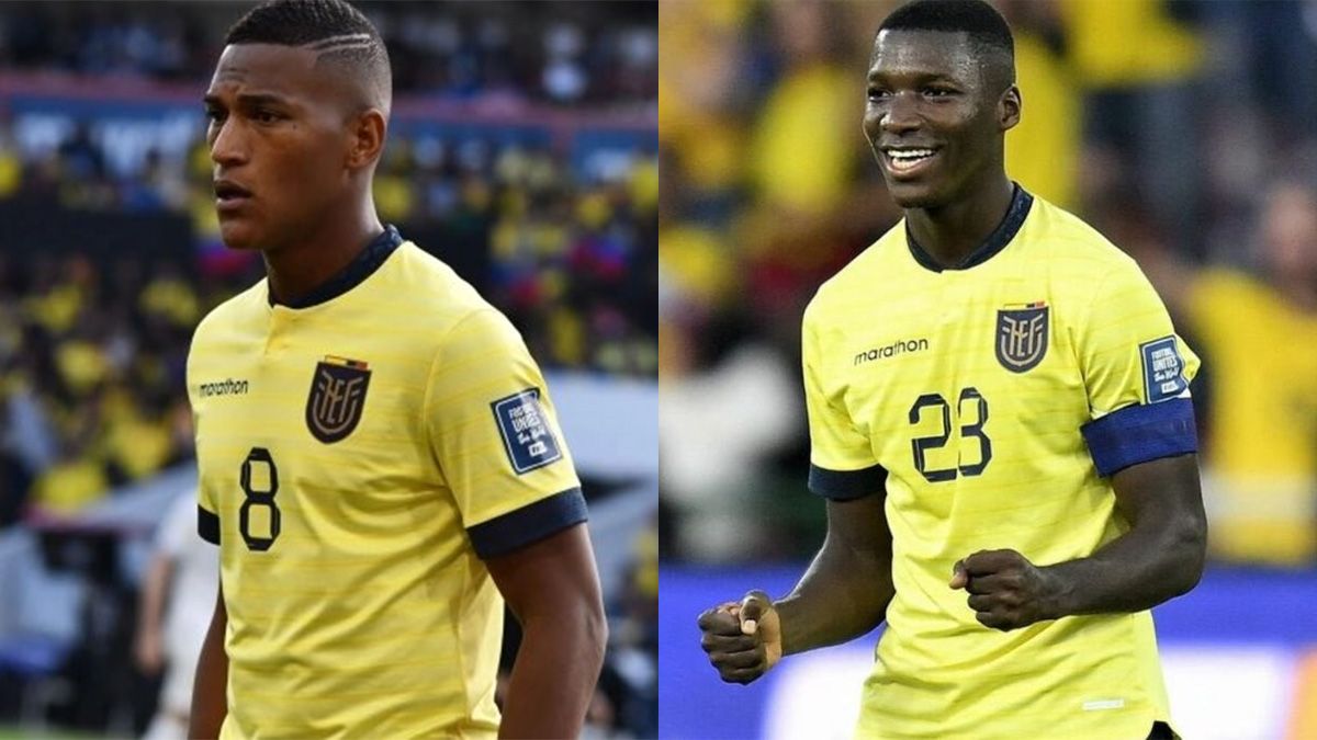 Carlos Gruezo y Moisés Caicedo.