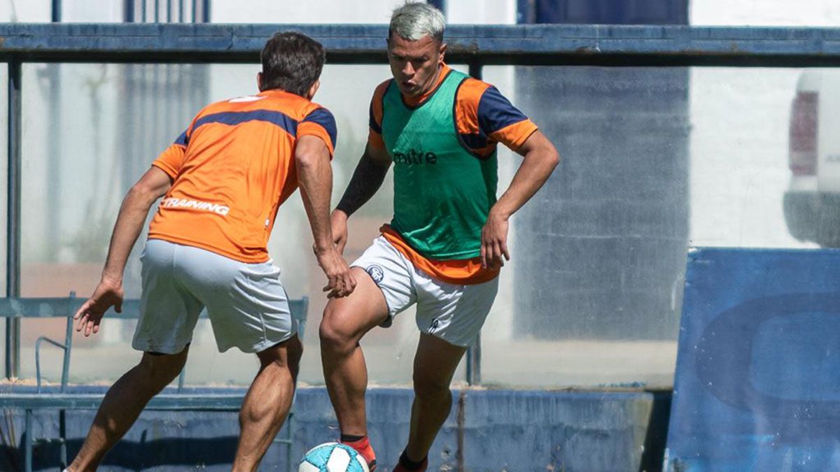 El delantero Lucas Fernández. Foto: gentilezaOsvaldo Gagliardi.