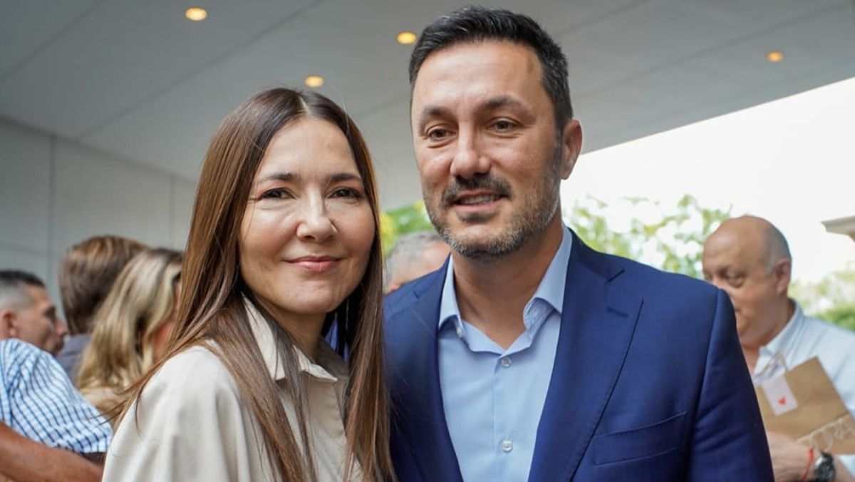 Cristina Pérez y Luis Petri, quien ya suena para candidato a gobernador en 2027.