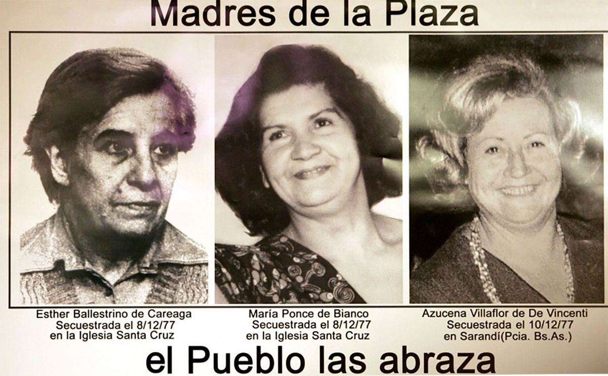 Azucena Villaflor fue una de las fundadoras de Madres de Plaza de Mayo.&nbsp;