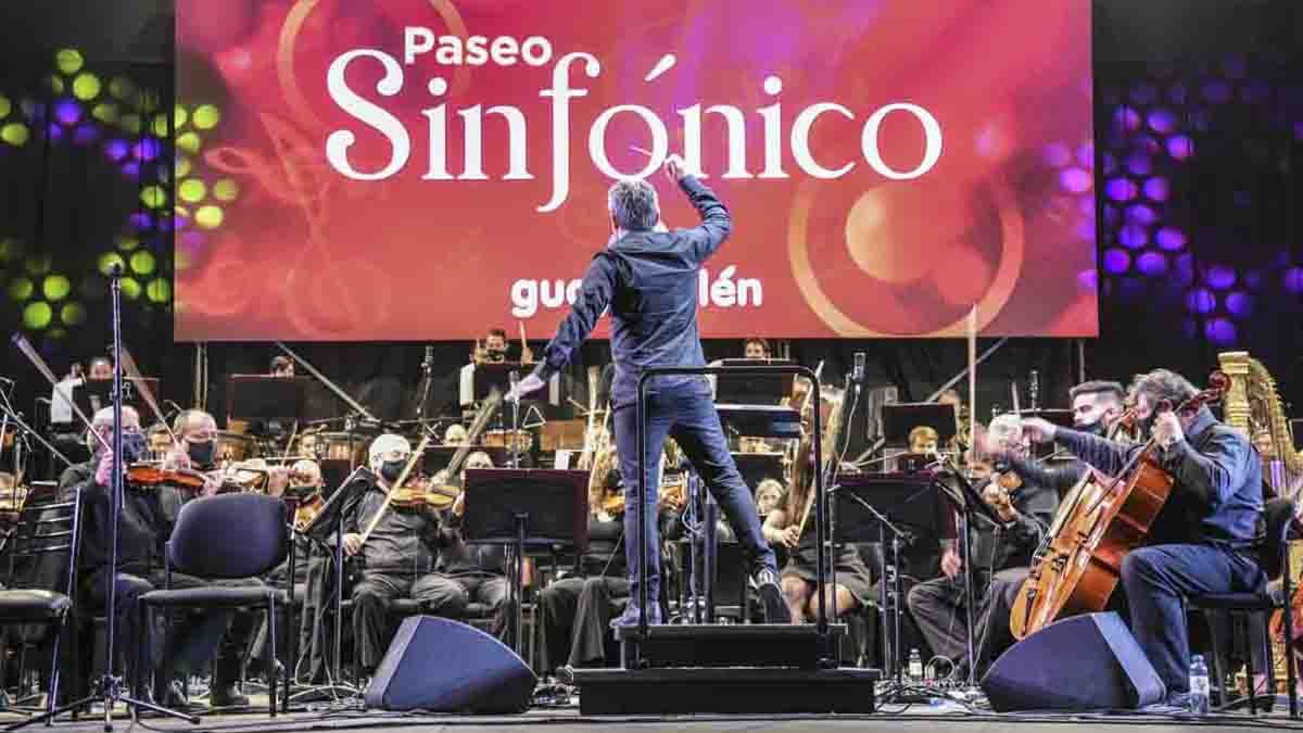 Paseo Sinfónico se vivió en Guaymallén comp parte del calendario vendimial.