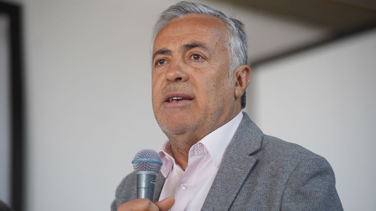 El gobernador Alfredo Cornejo. El gobernador Alfredo Cornejo.