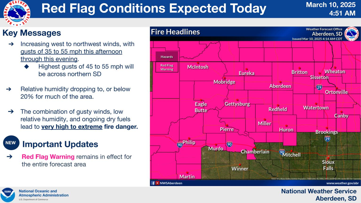 Estas áreas se encuentran en alerta por incendios Estas áreas se encuentran en alerta por incendios