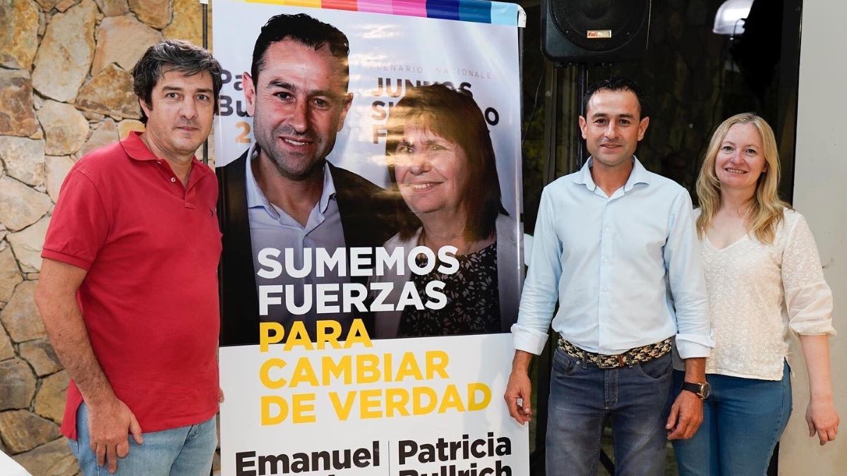 Hebe Casado y Pablo Priore