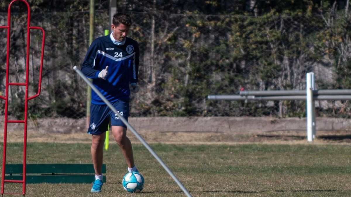 Imperiale y la felicidad de volver a Independiente Rivadavia