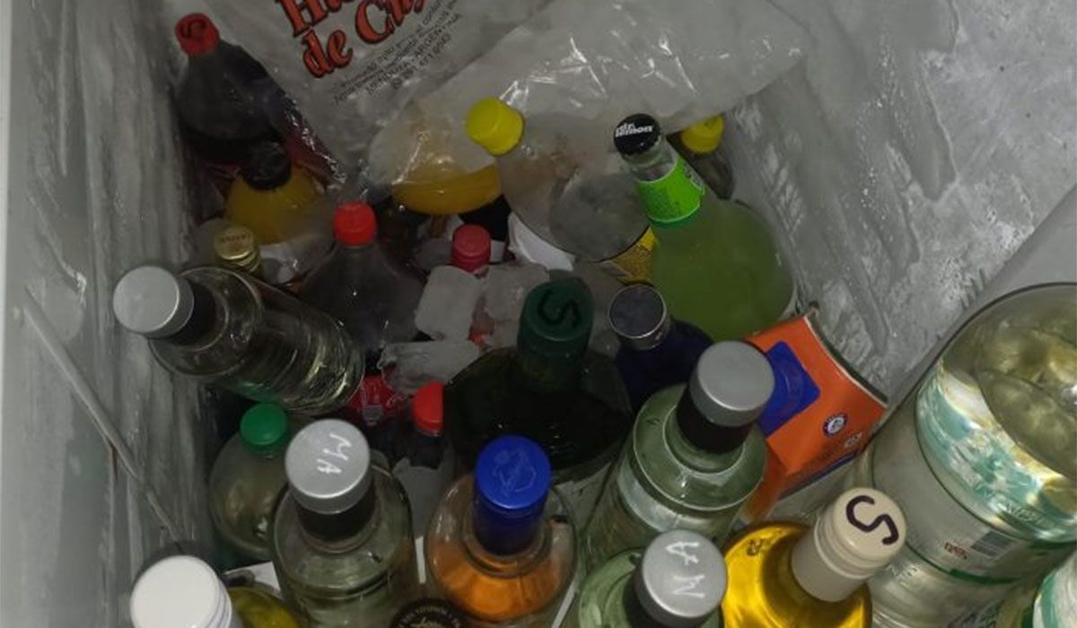 Secuestros de alcohol en los operativos de Diversi&oacute;n Nocturna.