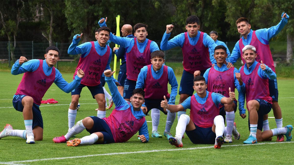 La Selección argentina sub 17 buscará abrochar el pasaje al Mundial.